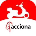 Logo de Acciona motosharing, colaborador de la CEU Sevilla 15K Experience