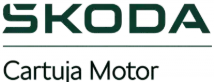 Logo de Škoda Cartuja Motor, patrocinador de la CEU SEVILLA 15K Experience